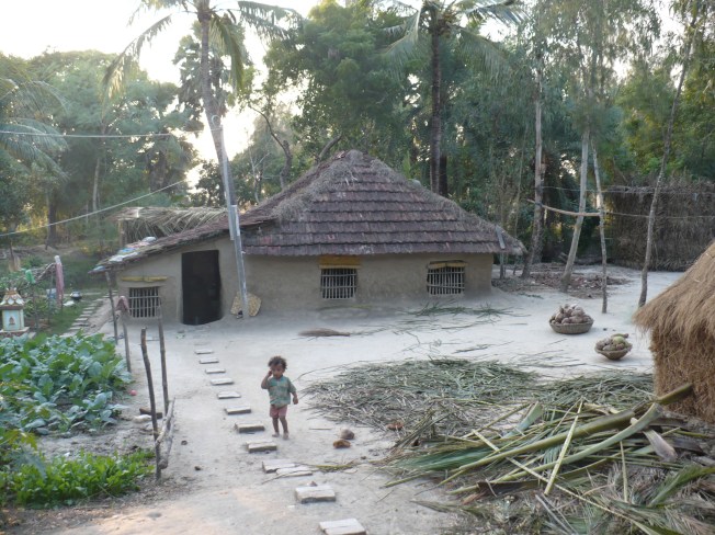 village huts Bakkhali